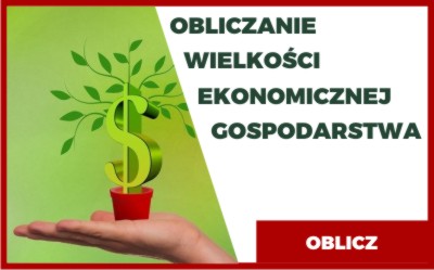 Obliczanie wielkości ekonomicznej gospodarstwa